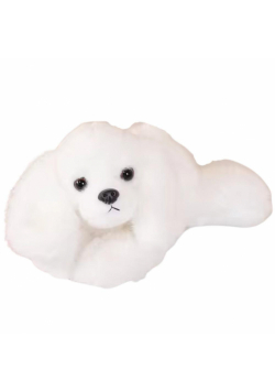 Maskotka Maltańczyk biały 30cm