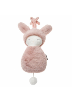 Pozytywka 25cm pudrowy róż Lulu
