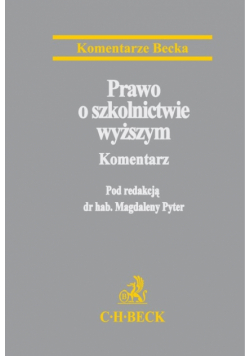 Prawo o szkolnictwie wyższym Komentarz