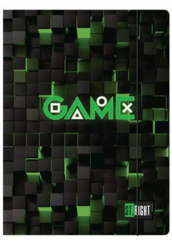 Teczka z gumką A4 Green Game