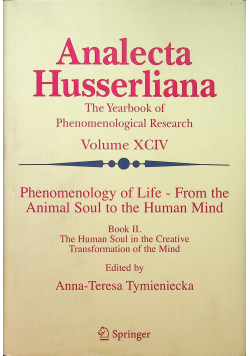 Analecta Husserliana Volume XCIV