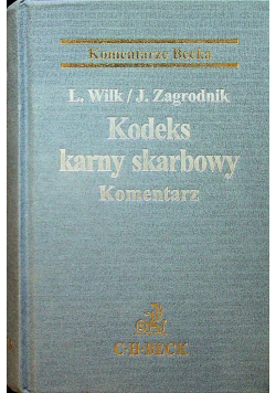 Kodeks karny skarbowy Komentarz