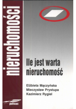 Ile jest warta nieruchomość