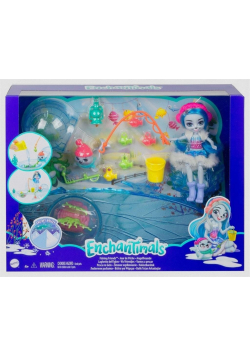Enchantimals. Zestaw zimowe wędkowanie