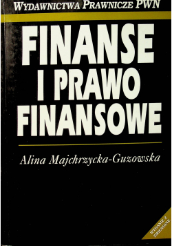 Finanse i prawo finansowe
