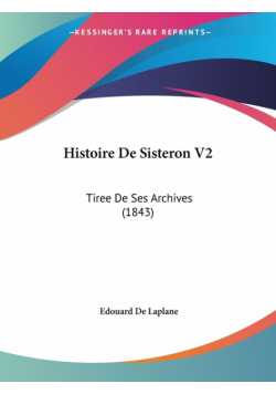Histoire De Sisteron V2