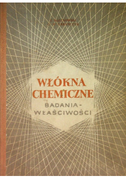 Włókna chemiczne Badania właściwości