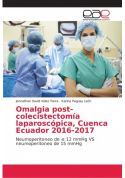 Omalgia post-colecistectomía laparoscópica, Cuenca Ecuador 2016-2017