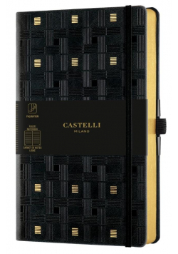 Notatnik 13x21cm linia Castelli Gold Weaving