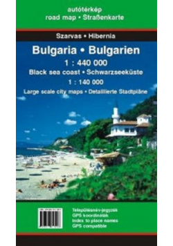 Bułgaria 1 : 440000 Mapa samochodowa