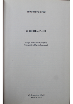 Teodoret z Cyru o herezjach