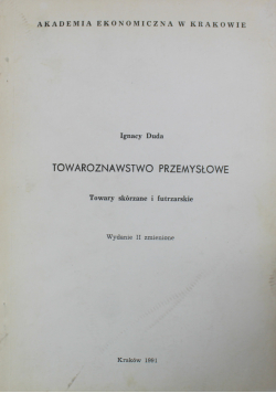 Towaroznawstwo przemysłowe