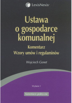 Ustawa o gospodarce komunalnej Komentarz