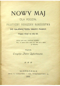 Nowy Maj dla rodzin 1903 r.