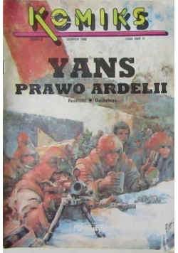 Komiks fantastyka Nr 2  Yans prawo Ardelii