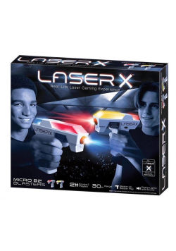 Laser X - mikroblaster zestaw podwójny