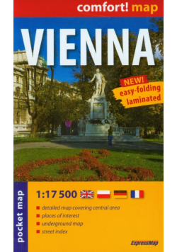 Vienna pocket map 1:17 500