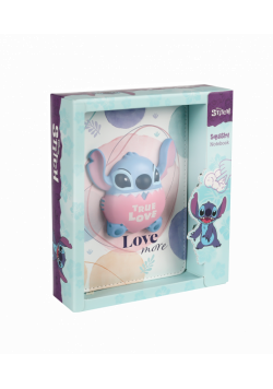 Notes B6 Squishy 3D Disney Fashion Stitch wzór 3