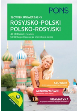 Słownik uniwersalny rosyjsko - polski polsko - rosyjski
