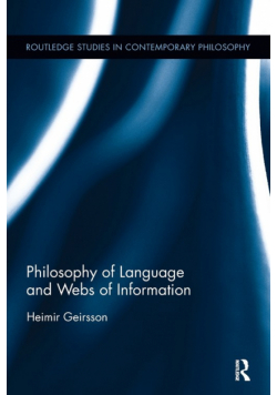 Philosophy of Language and Webs of Information