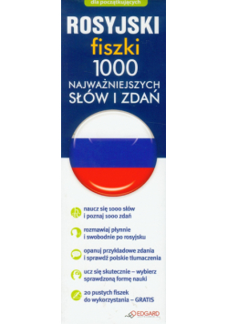 Rosyjski: Fiszki 1000 najważniejszych słów i zdań