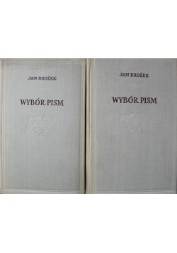 Wybór pism 2 tomy