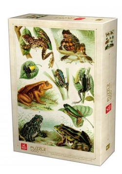 Puzzle 1000 Encyklopedia - Żaby
