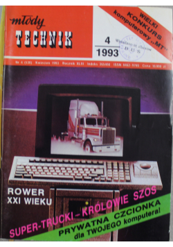 Młody technik Nr 4 1993
