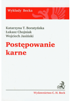 Postępowanie karne