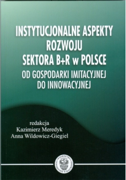 Instytucjonalne aspekty rozwoju sektora BR w Polsce