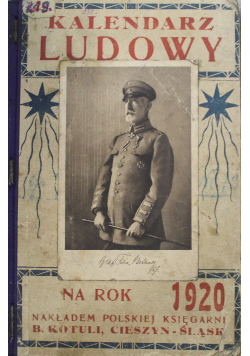 Kalendarz ludowy na rok 1920 1920 r.