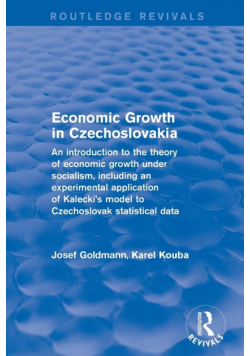 Economic Growth in Czechoslovakia
