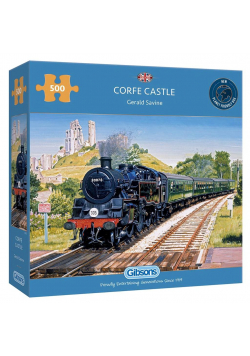 Puzzle 500 Przyjazd do Corfe Castle/Anglia G3