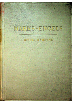 Engels Dzieła wybrane 2 tomy