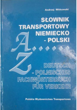 Słownik transportowy niemiecko  polski