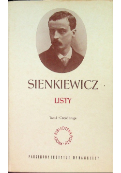 Listy, Tom I Część 2