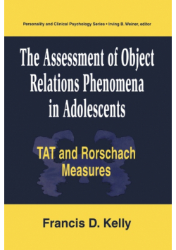 The Assessment of Object Relations Phenomena in Adolescents