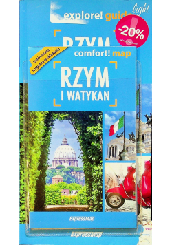 Rzym i Watykan Przewodnik Light + mapa
