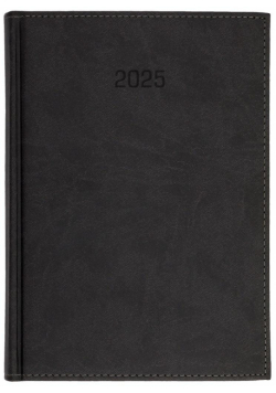 Kalendarz 2025 Vivella A5 dzienny czarny