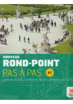 Noveau Rond-Point Pas a Pas A1 Livre de l'eleve + Cahier d'activites z płytą CD