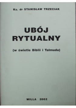 Ubój rytualny Reprint z 1935 r.
