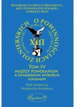 O powinnościach żołnierskich Tom 4 Suplement