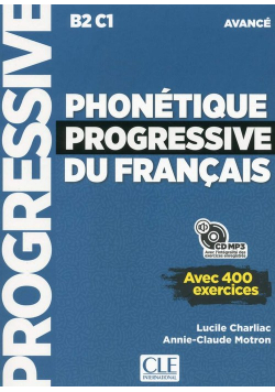 Phonetique progressive du francais Avance B2-C1 Podręcznik do nauki fonetyki języka francuskiego + CDmp3