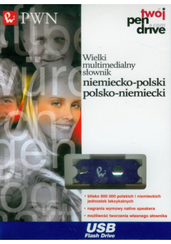 PenDrive Wielki multimedialny slownik niemiecko-polski polsko-niemiecki