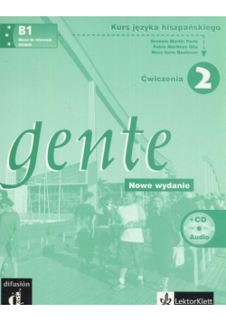 Baulenas Sans Neus - Gente 2 B1 Ćwiczenia +CD