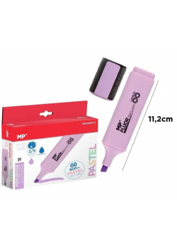 Zakreślacz pastelowy fioletowy (12szt)