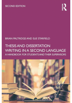 Thesis and Dissertation Writing in a Second Language