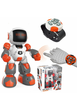 Robot na podczerwień sterowany zegrakiem
