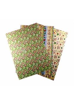 Karton 300g leniwce 24x34cm 3 ark MIX