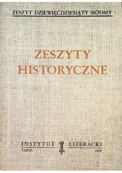 Zeszyty historyczne 97